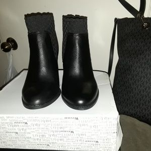 Jessica Simpson leather booties